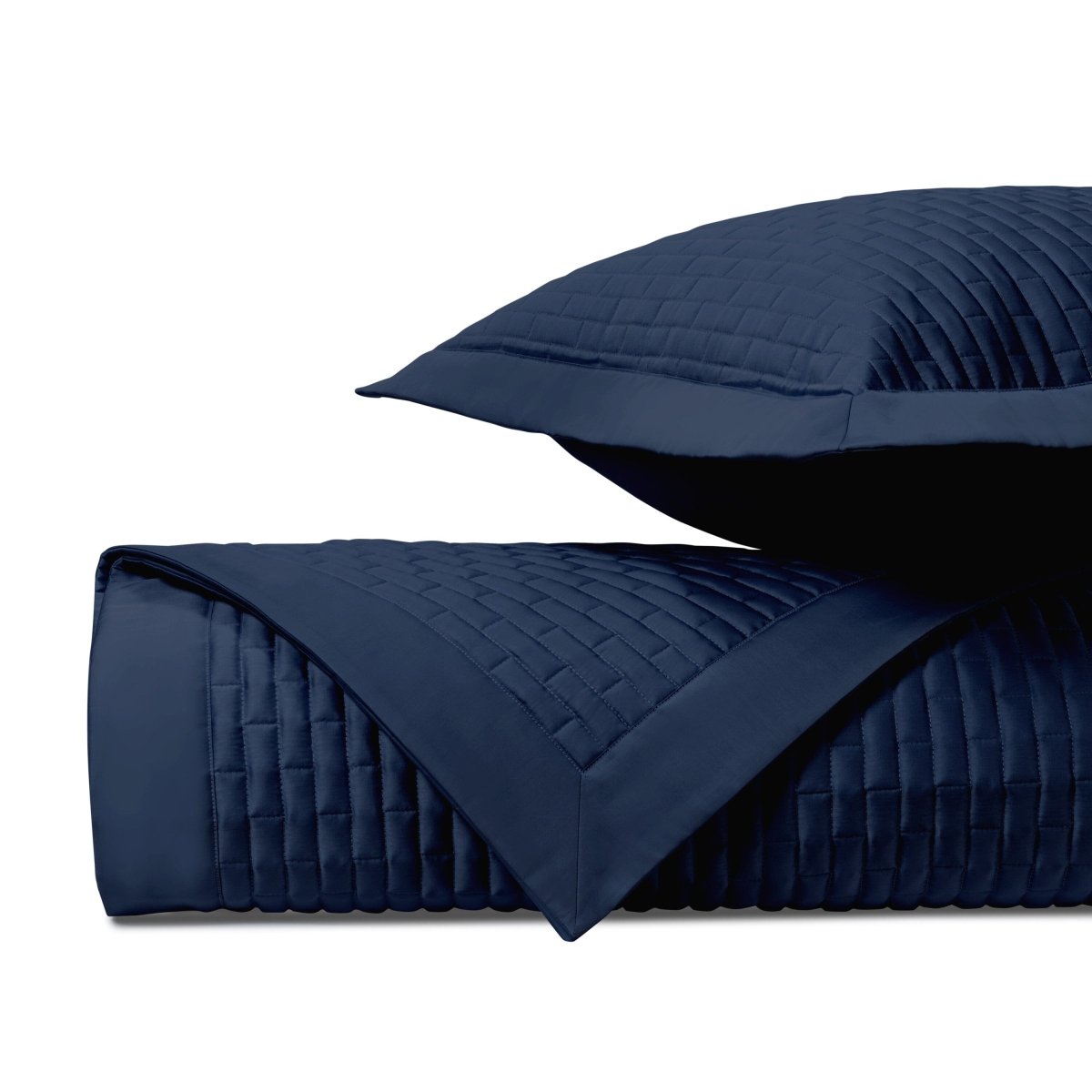 Mason Quilted Navy Blue by Home Treasures