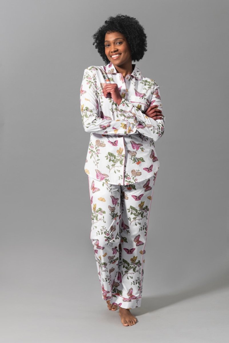 Baudin Butterfly Pajamas by Matouk