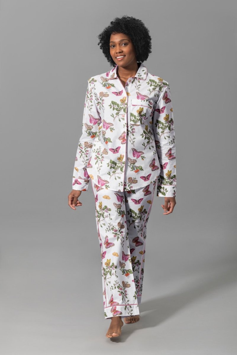 Baudin Butterfly Pajamas by Matouk