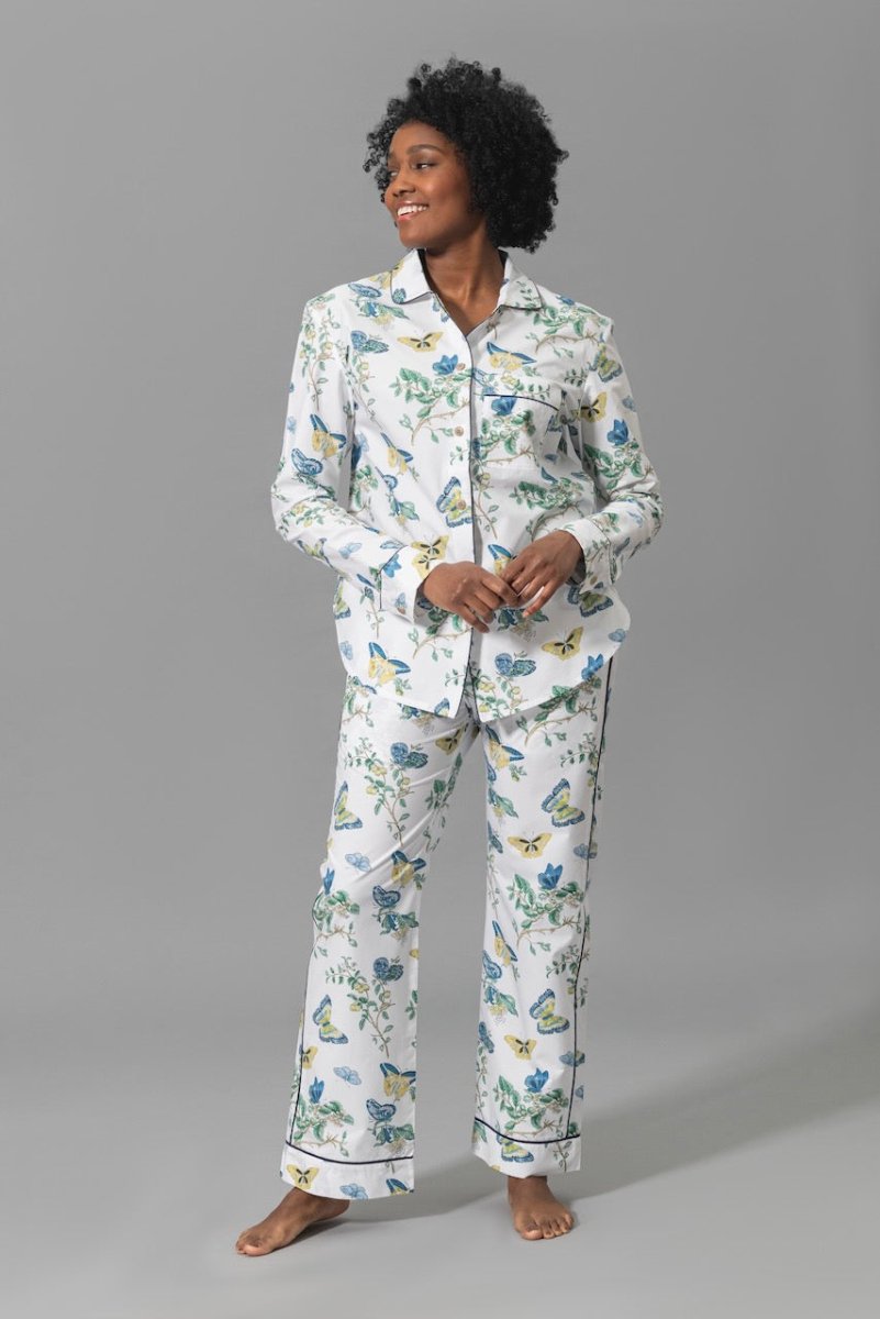 Baudin Butterfly Pajamas by Matouk