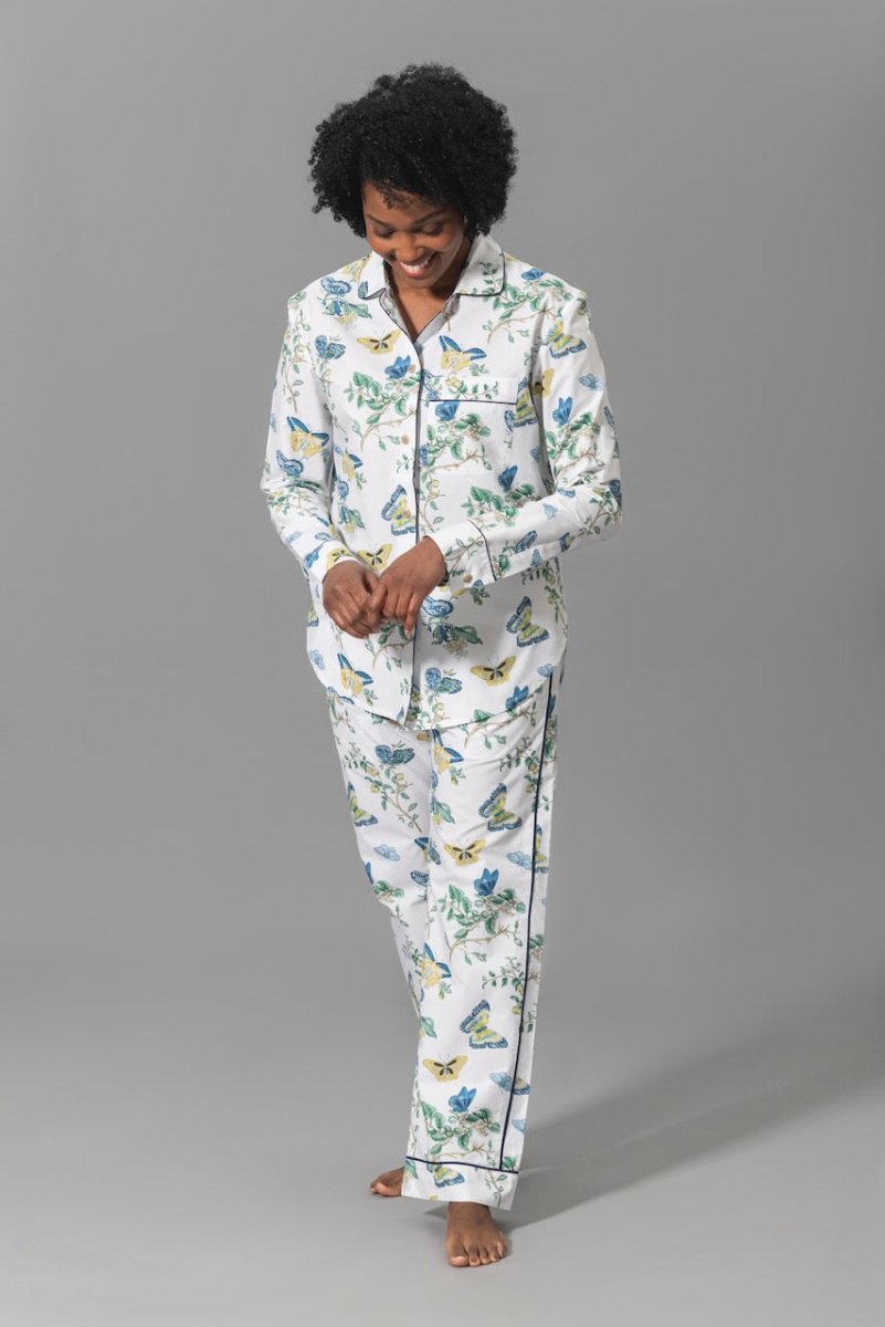 Baudin Butterfly Pajamas by Matouk