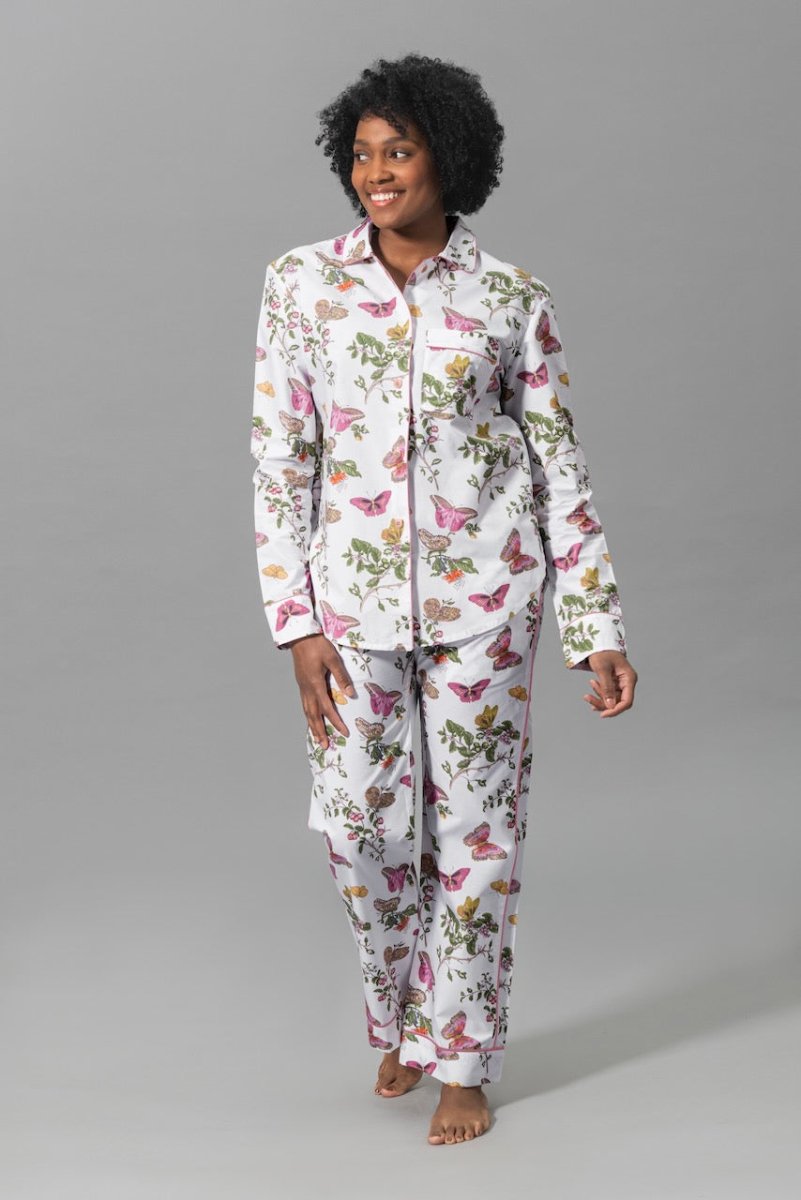Baudin Butterfly Pajamas by Matouk