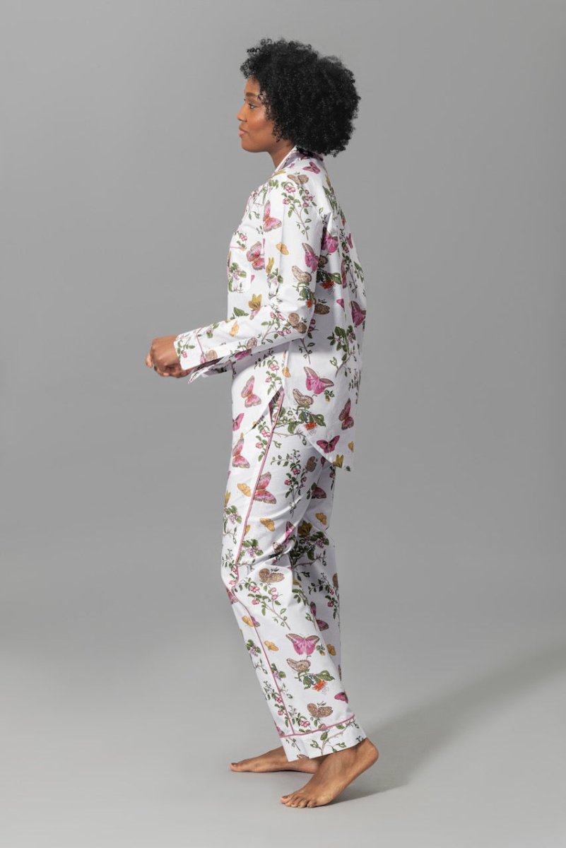 Baudin Butterfly Pajamas by Matouk
