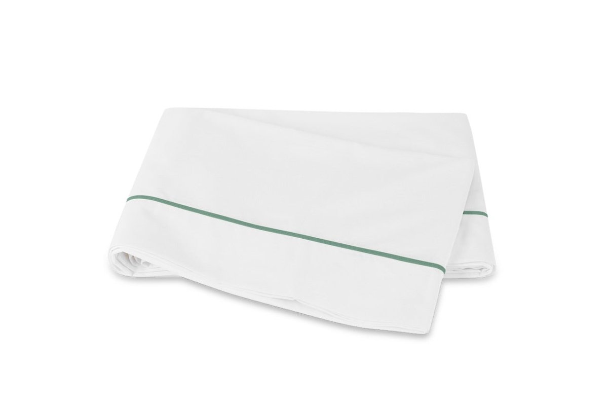 Bergamo Celadon Giza Percale Bedding by Matouk