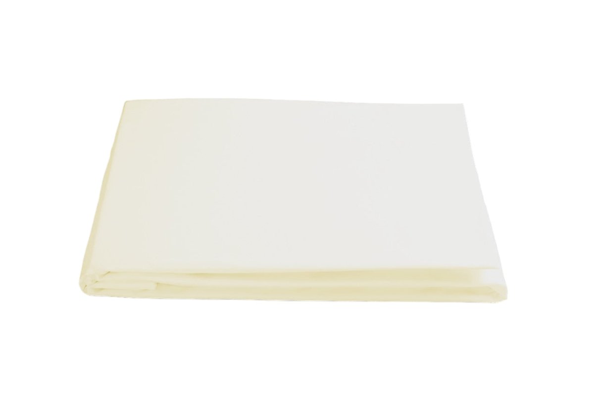 Ceylon Percale Ivory Fitted Sheets by Matouk - 520 Thread Count