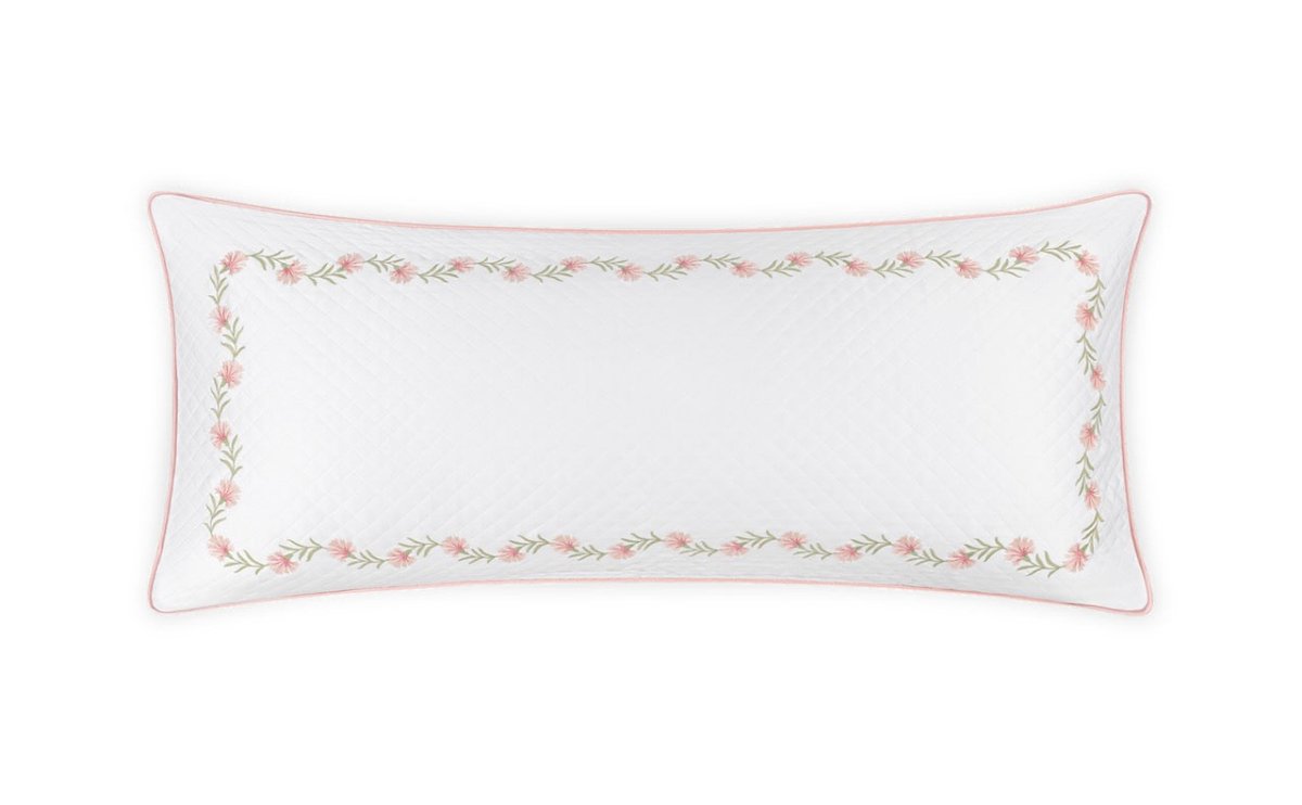 Daphne Matelassé Lumbar Pillow Cover by Matouk