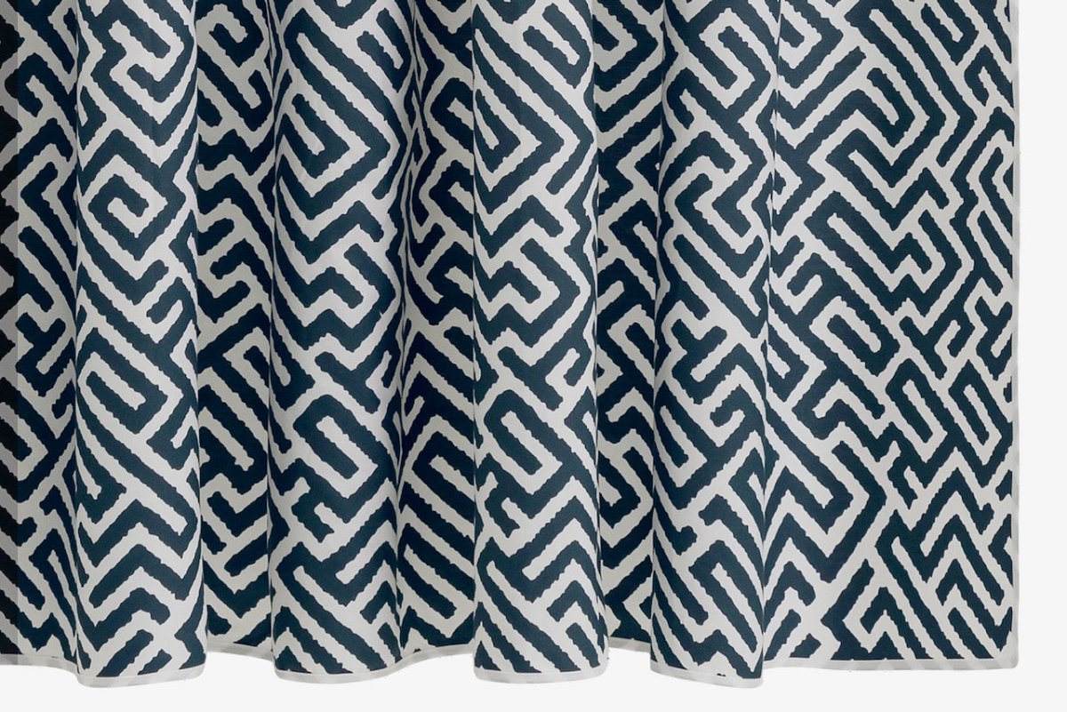 Gabriel Shower Curtain Indigo by Matouk Schumacher