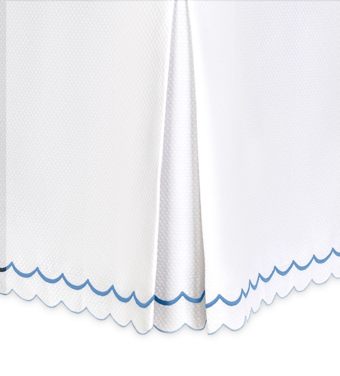 India Pique Matelasse Bedskirts by Matouk