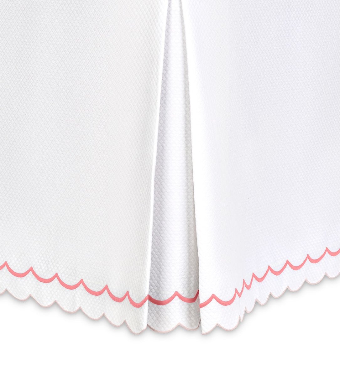 India Pique Matelasse Bedskirts by Matouk