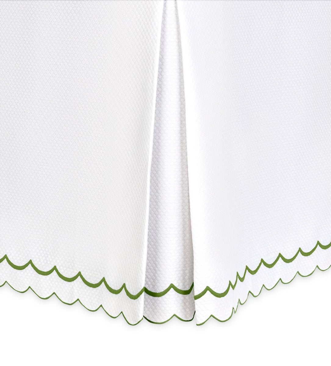 India Pique Matelasse Bedskirts by Matouk