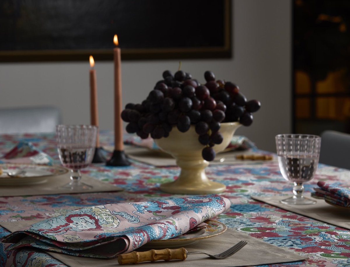 Magic Mountain Paradise Tablecloths by Matouk Schumacher