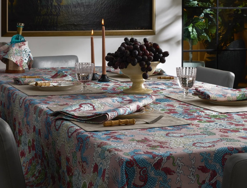Magic Mountain Paradise Tablecloths by Matouk Schumacher