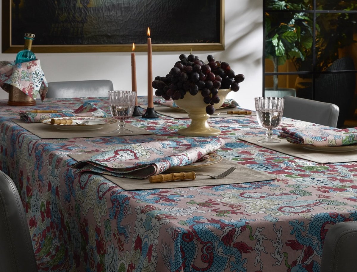 Magic Mountain Paradise Tablecloths by Matouk Schumacher
