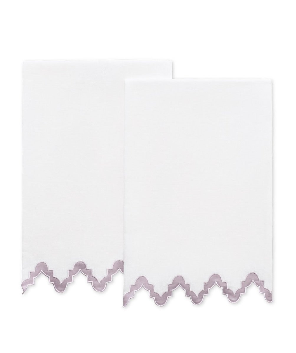 Matouk Aziza Linen Guest Towels - Set of 2