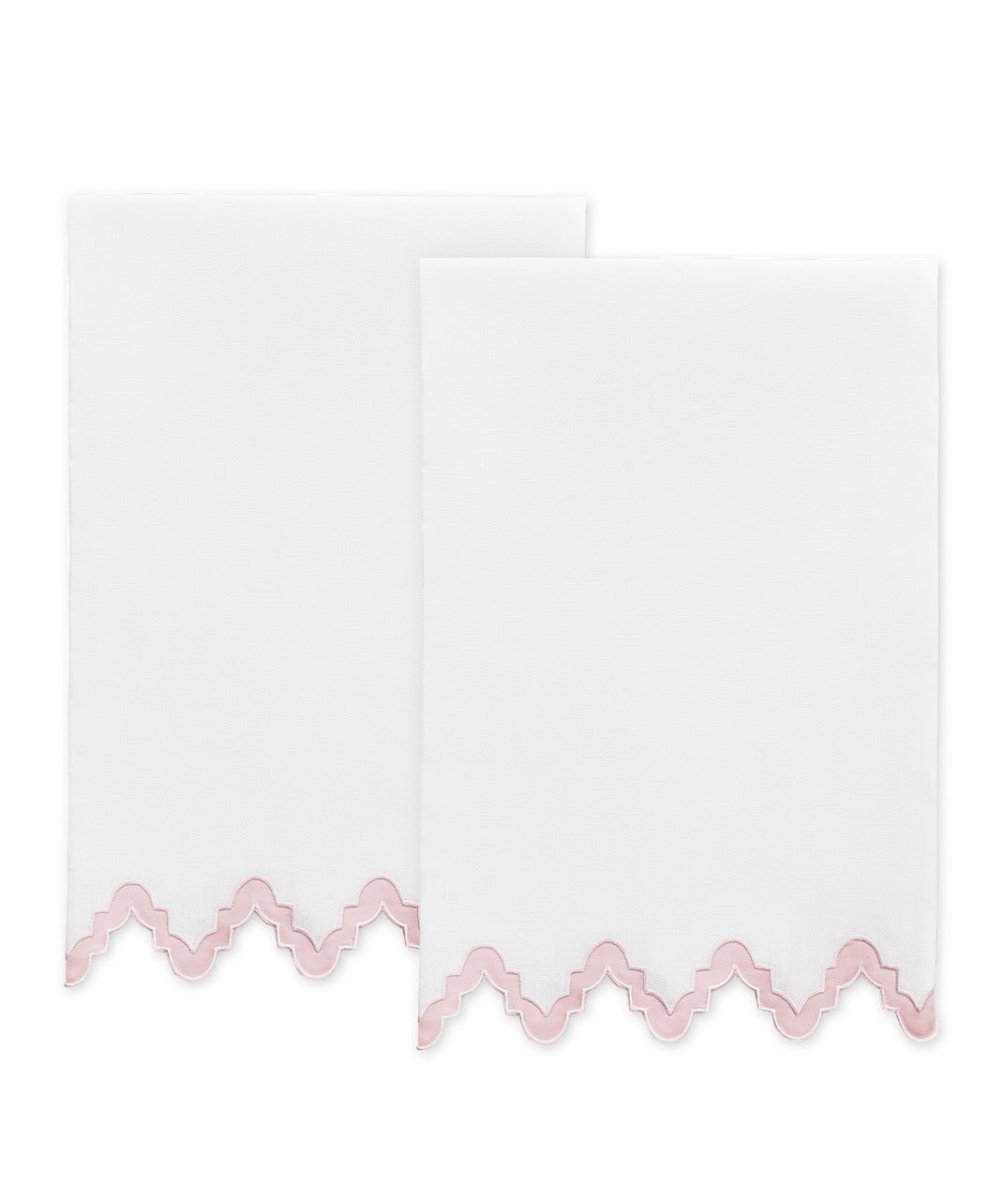 Matouk Aziza Linen Guest Towels - Set of 2