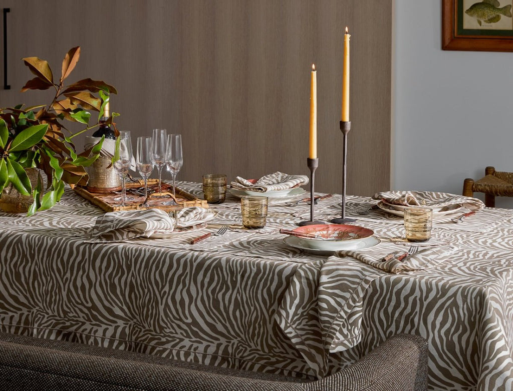 Regine Coconut Tablecloths | Matouk Schumacher