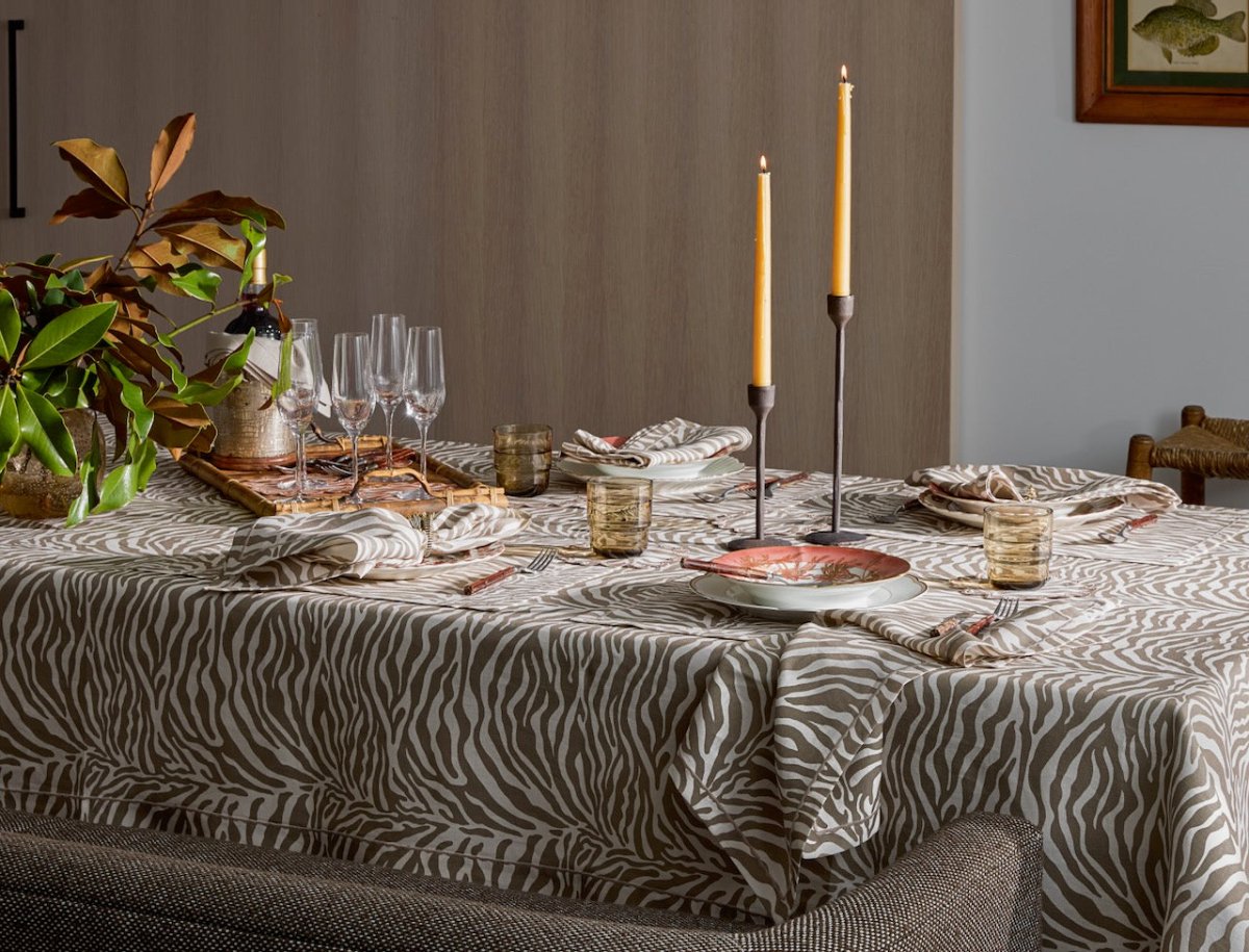 Regine Coconut Tablecloths | Matouk Schumacher