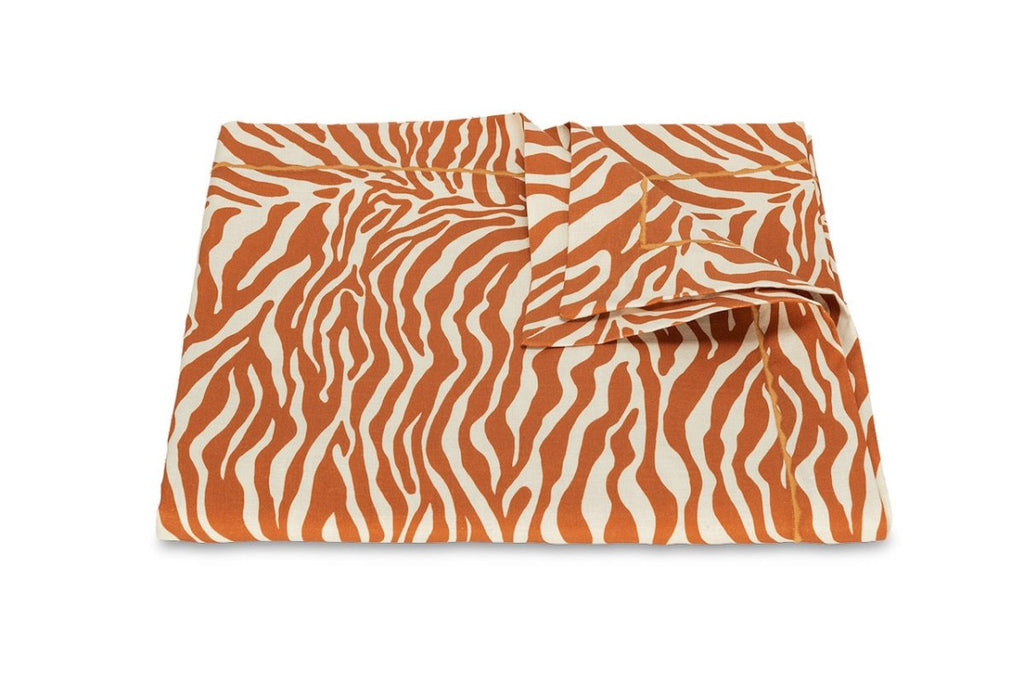 Regine Persimmon Tablecloths | Matouk Schumacher