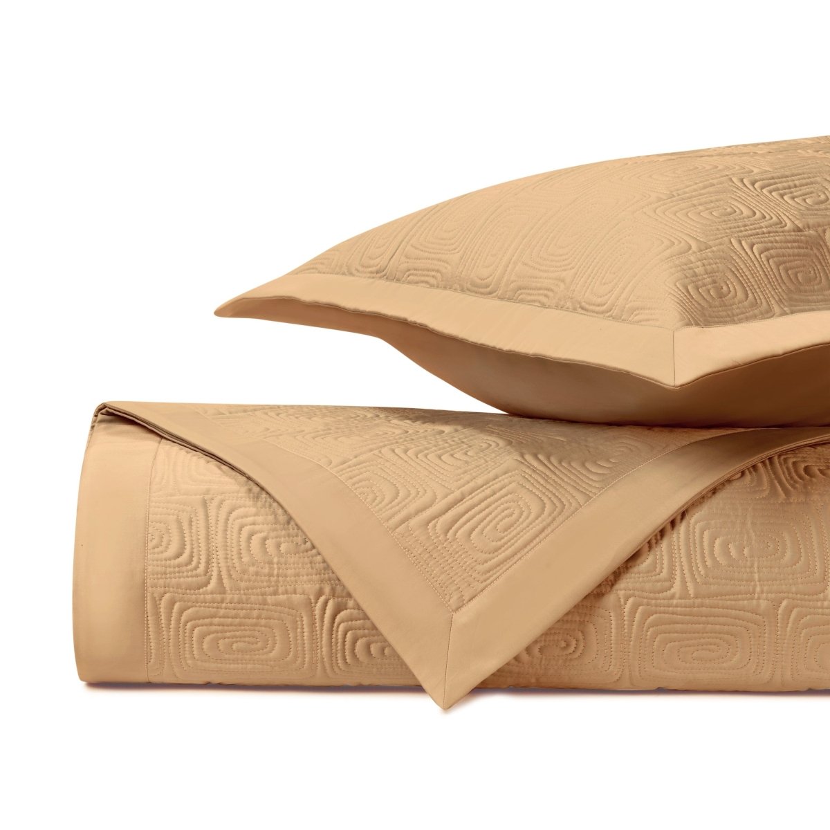 Maze Quilted Gold by Home Treasures