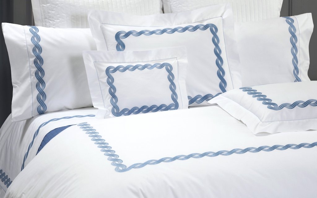 Monica Embroidery Bedding by Dea Linens