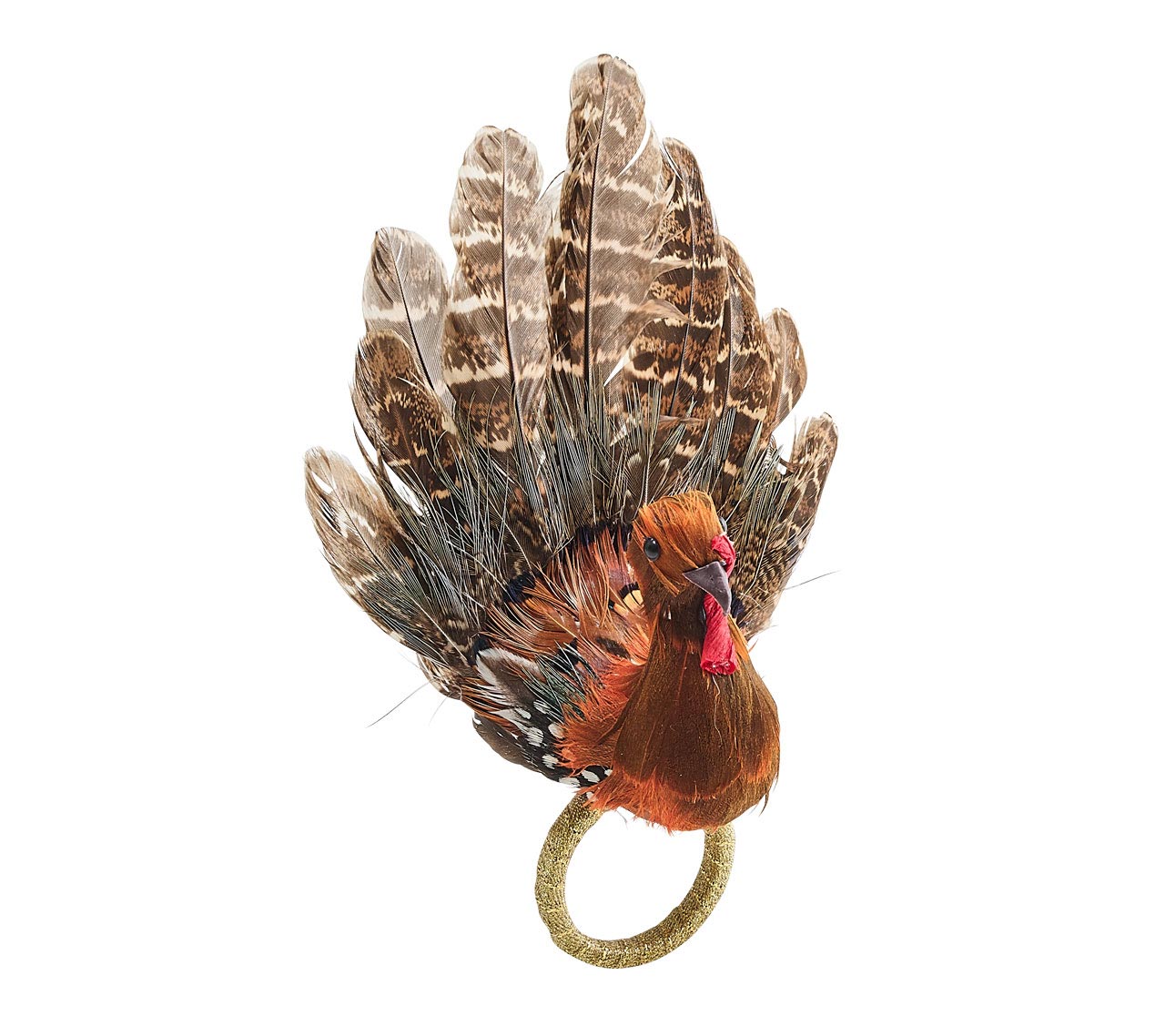 Gobble Napkin Ring in Multi, Set of 4 Kim Seybert
