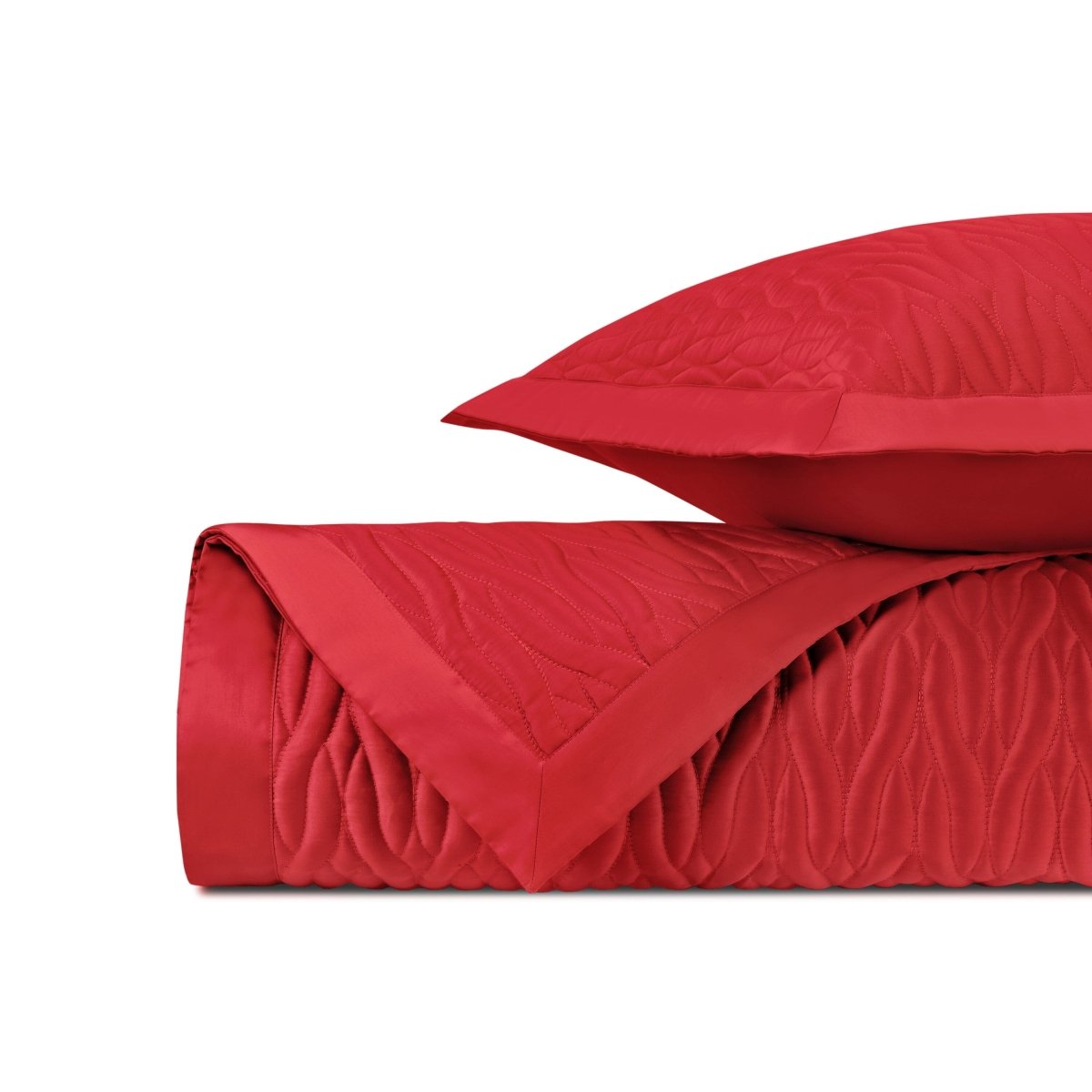 Napa Quilted Bright Red by Home Treasures