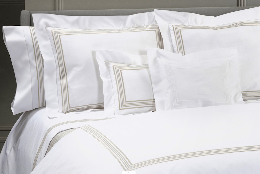 New York Embroidery Bedding by Dea Linens