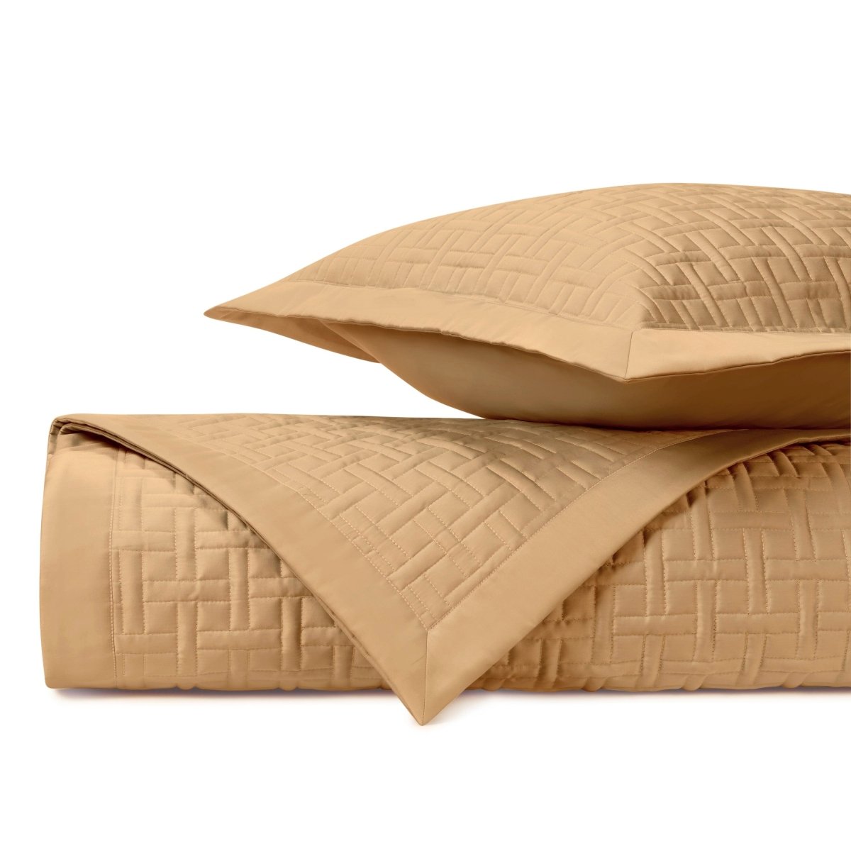 Parquet Quilted Gold by Home Treasures