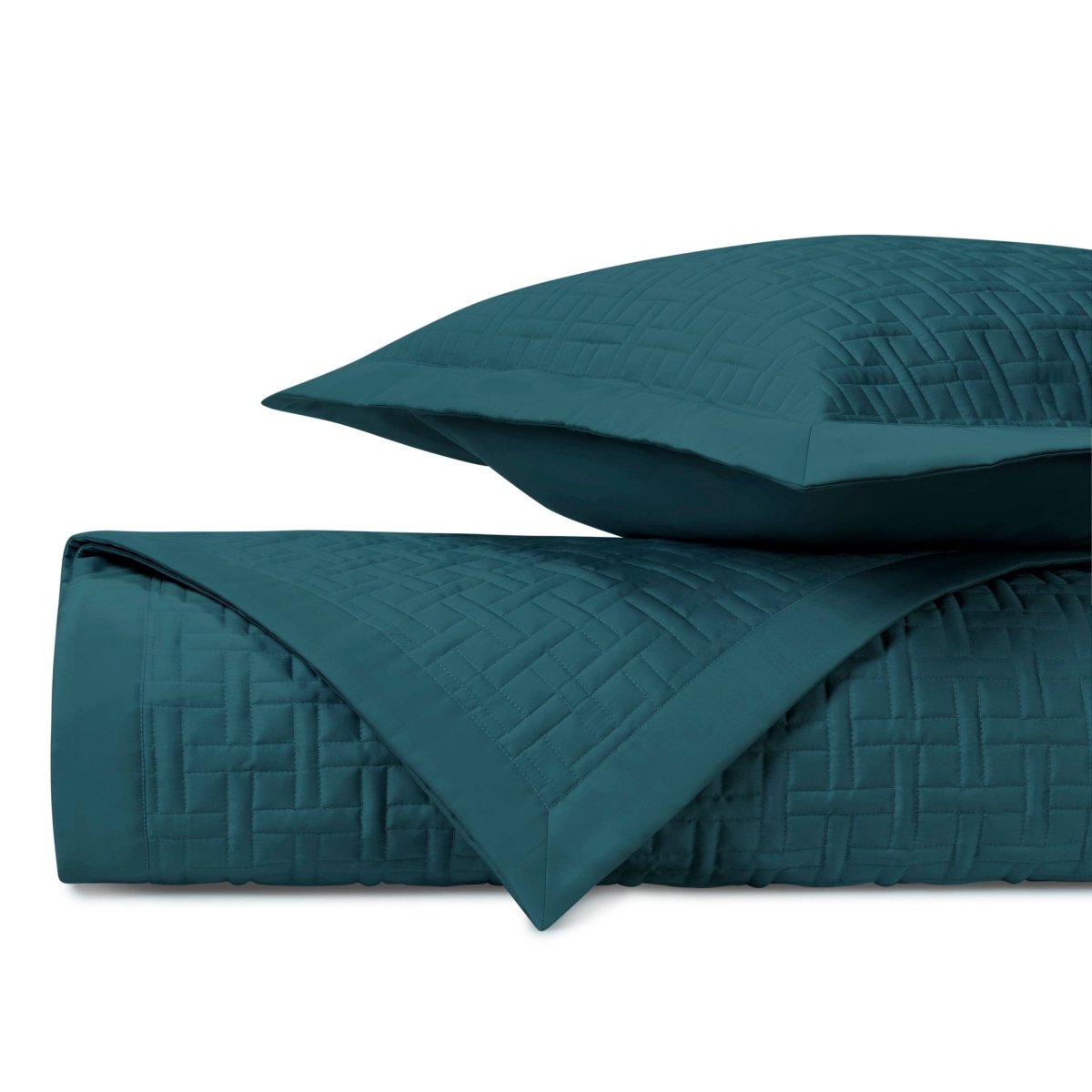 Parquet Quilted Teal by Home Treasures
