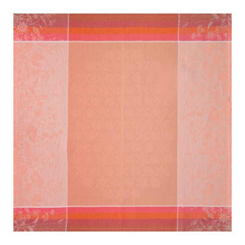 Instant Bucolique Pink Tablecloths by Le Jacquard Français