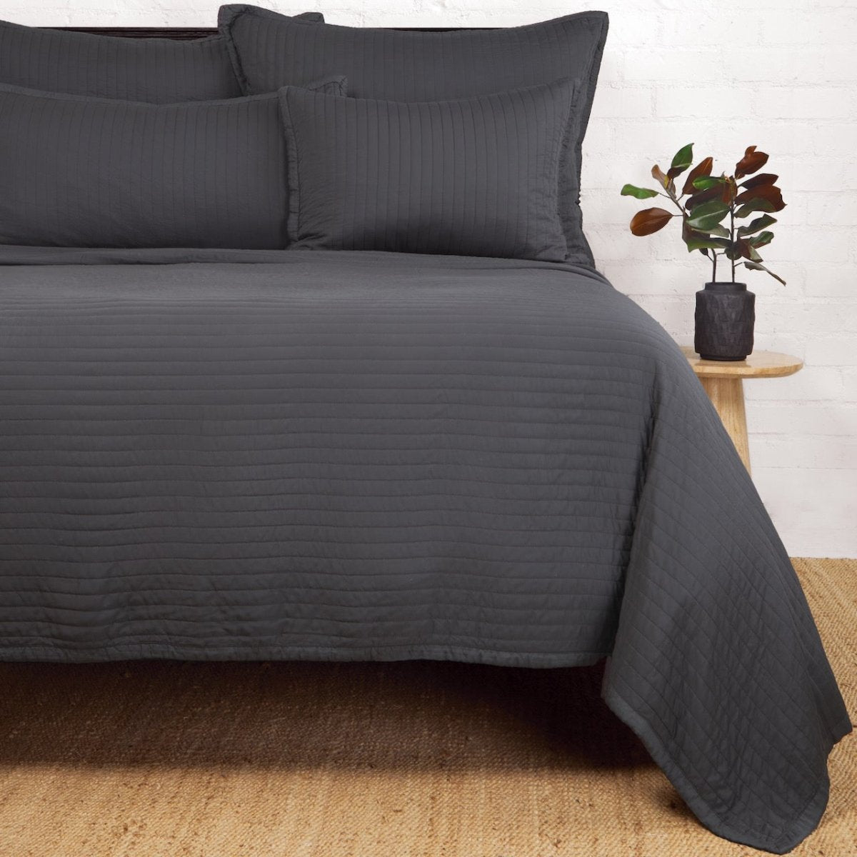 Carlyle Midnight Bedding by Pom Pom at Home