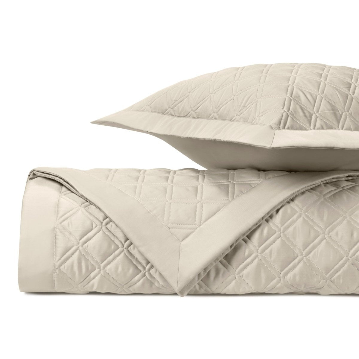 Renaissance Quilted Khaki by Home Treasures