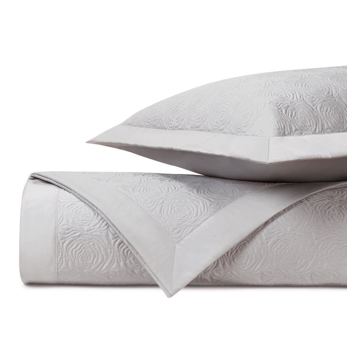 Roses Quilted Pebble by Home Treasures