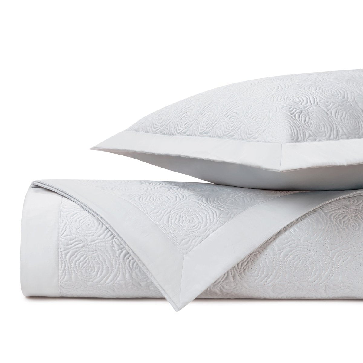 Roses Quilted White by Home Treasures