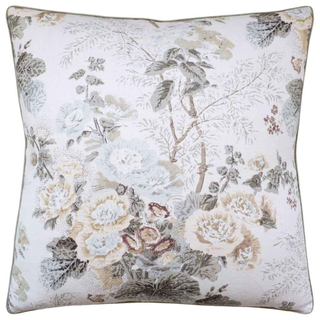 Althea Linen Stone Decorative Pillows by Ryan Studio