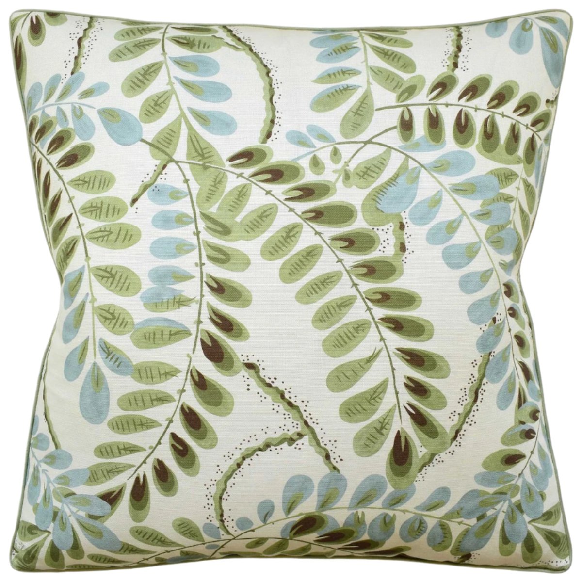 Augusta Sage Green Decorative Pillow by Ryan Studio