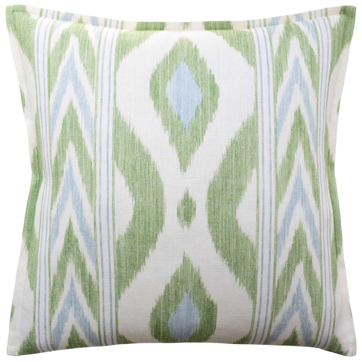 Vero Ikat Pistachio Decorative Pillow by Ryan Studio