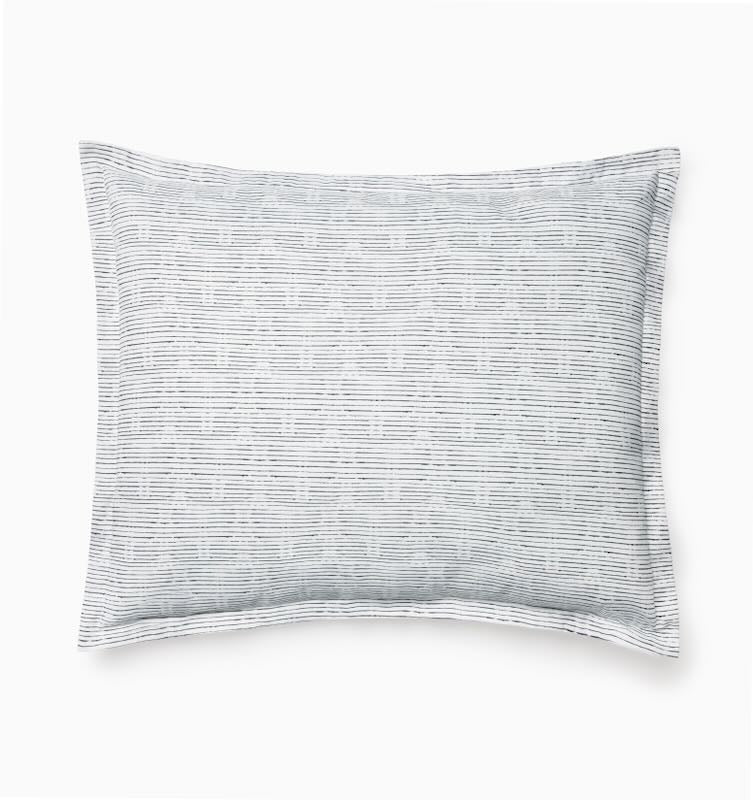 Arzano White and Black Bedding by Sferra Linens