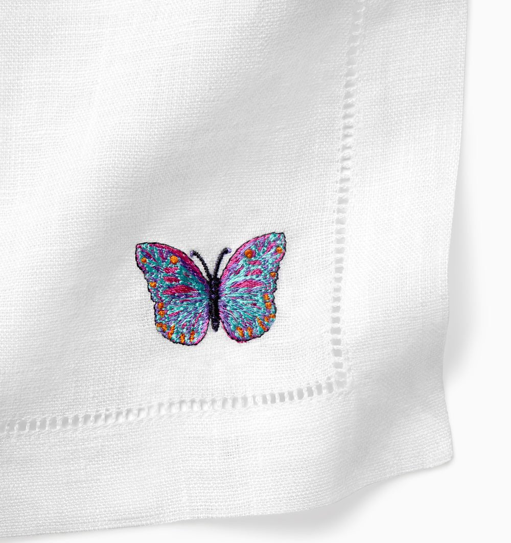 Bordano Cocktail Napkins Set of 4 by Sferra