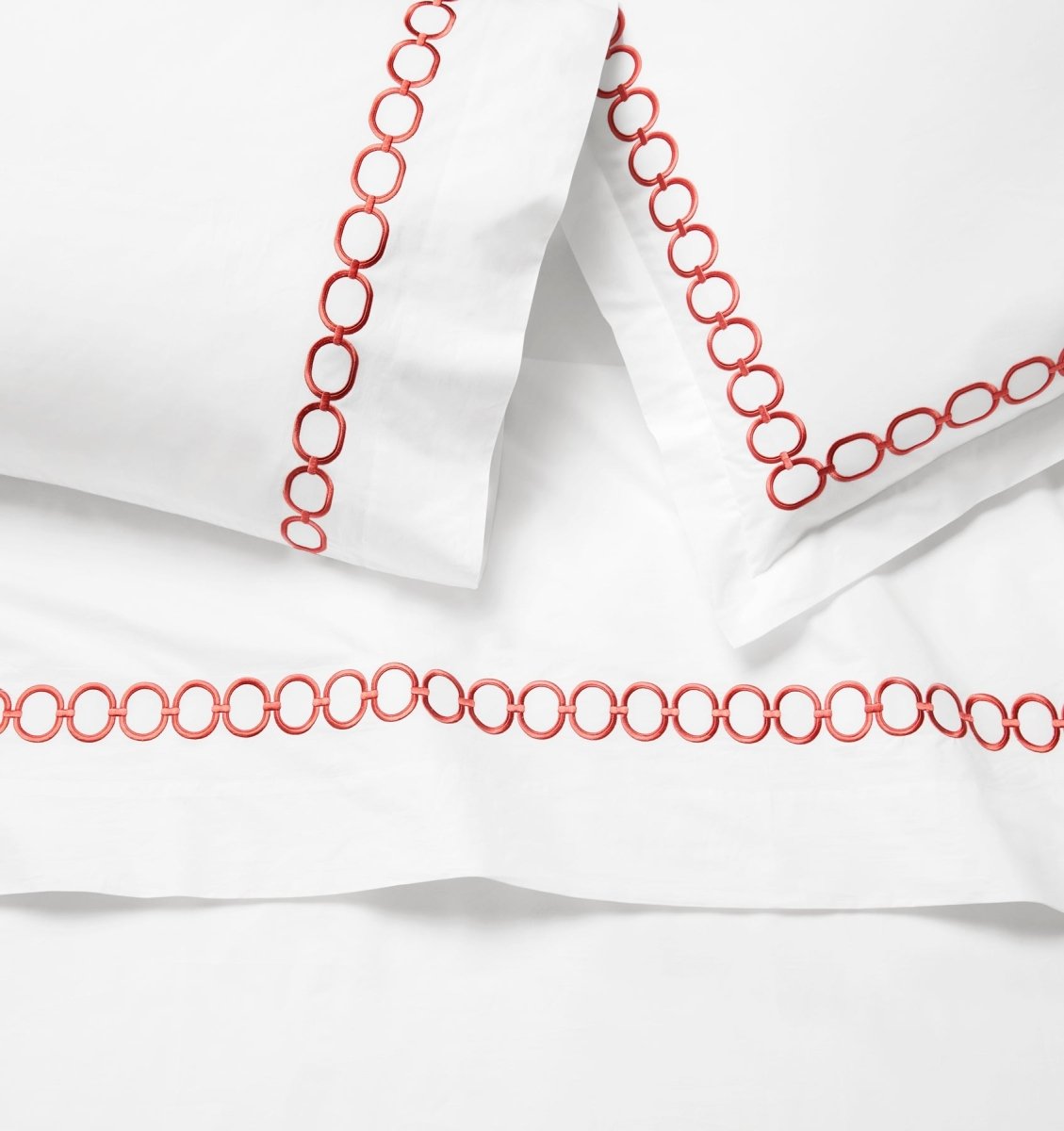 Catena Persimmon Bedding by Sferra Linens