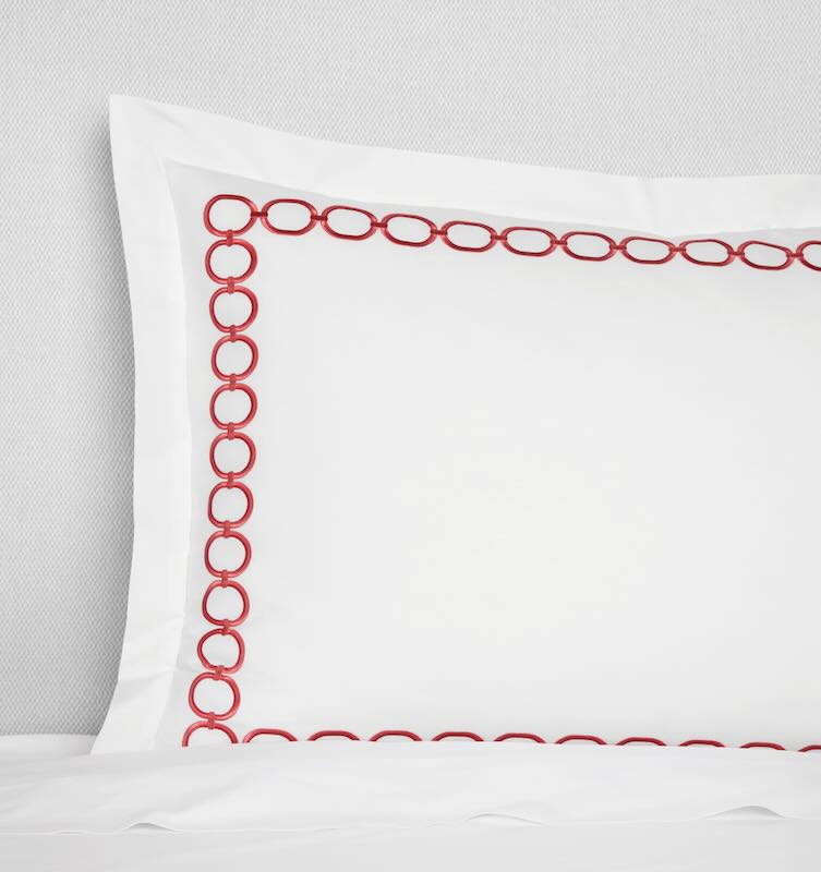 Catena Persimmon Bedding by Sferra Linens