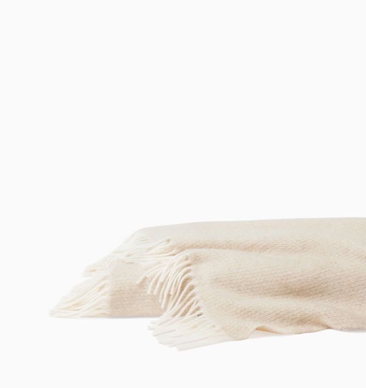 Cervino Wool & Cashmere Throws by Sferra Linens