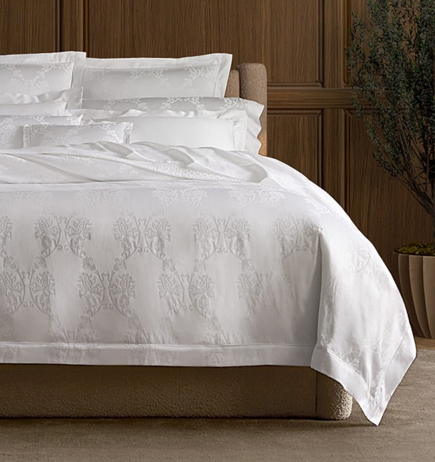 Giza 45 Lido White Bedding by Sferra Linens