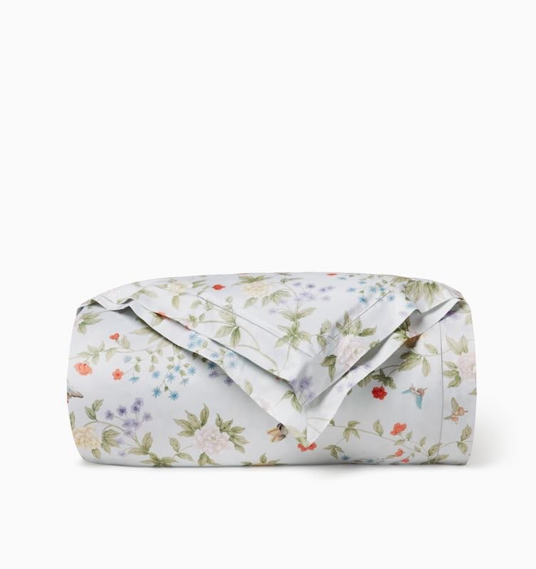 Luoyang Garden Sky Bedding by Sferra x Scalamandré