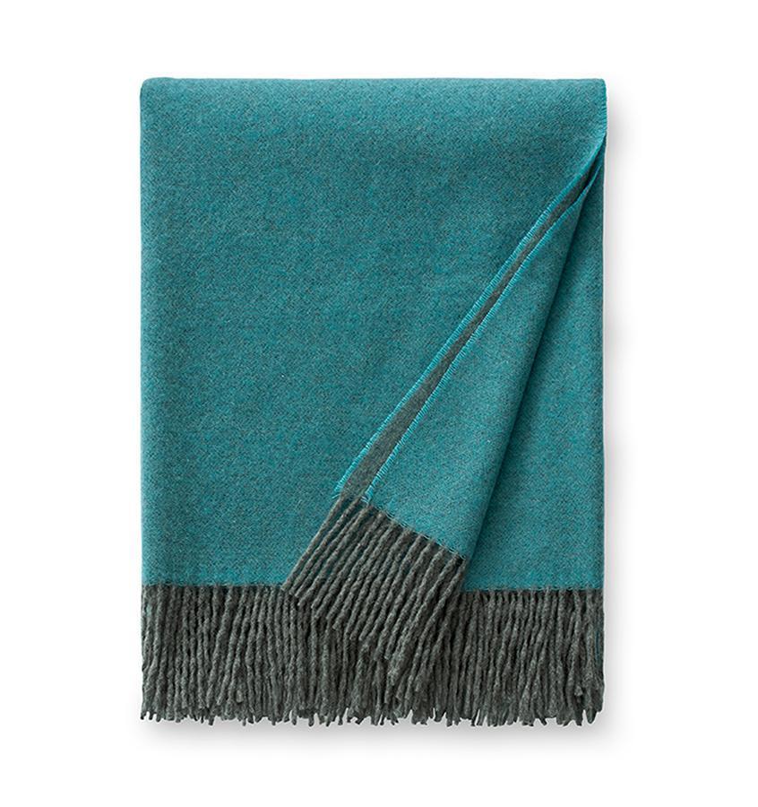 Renna Teal Throw by Sferra