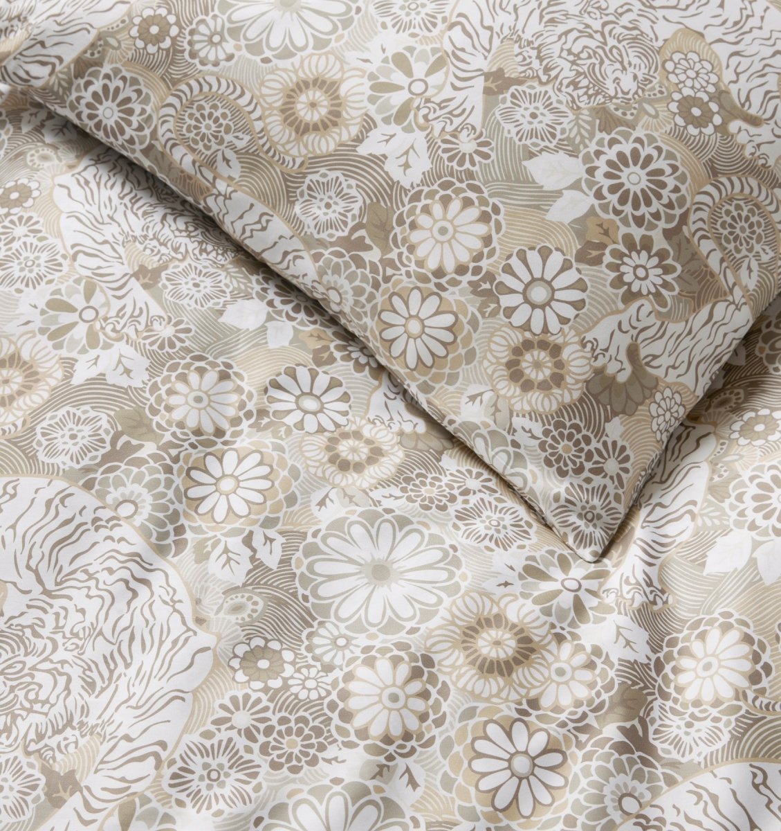 Siberian Tiger Bedding by Sferra x Scalamandre