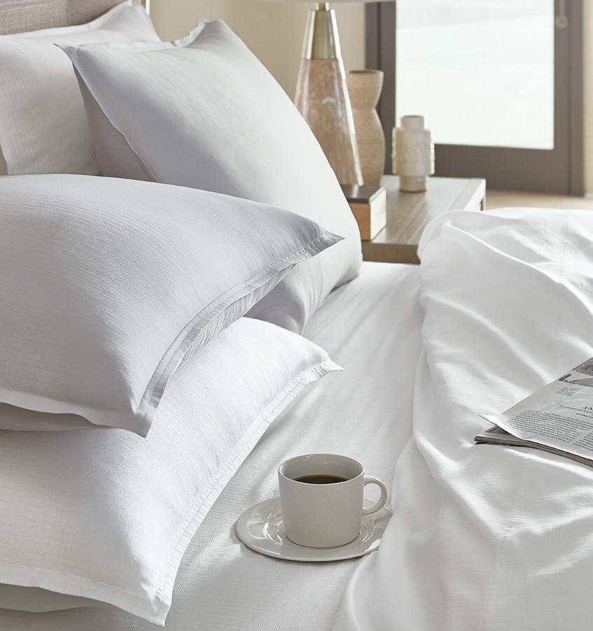 Tesoro Champagne King Pillow Shams by Sferra