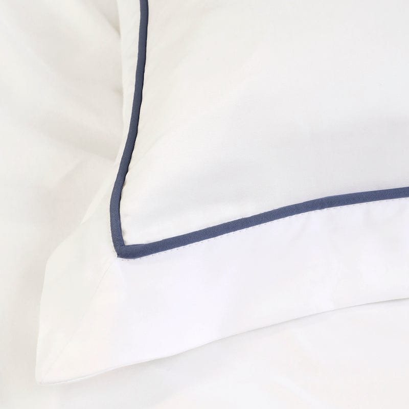 Sheena Navy Blue Bamboo Bedding by Pom Pom at Home