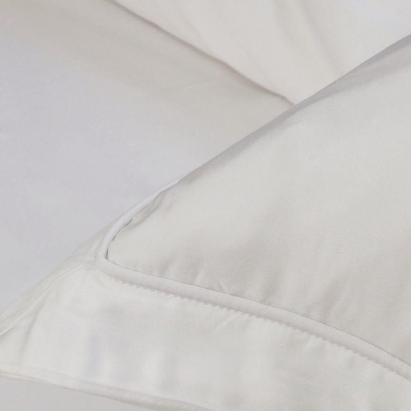 Sheena White Bamboo Bedding by Pom Pom at Home