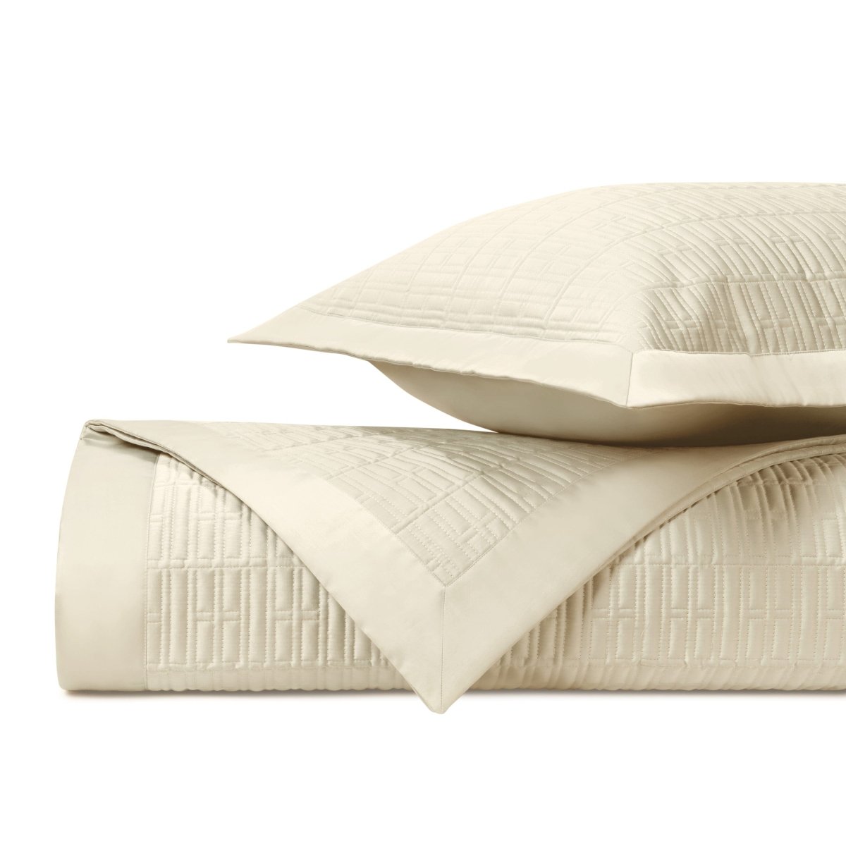 Sydney Quilted Ivory by Home Treasures